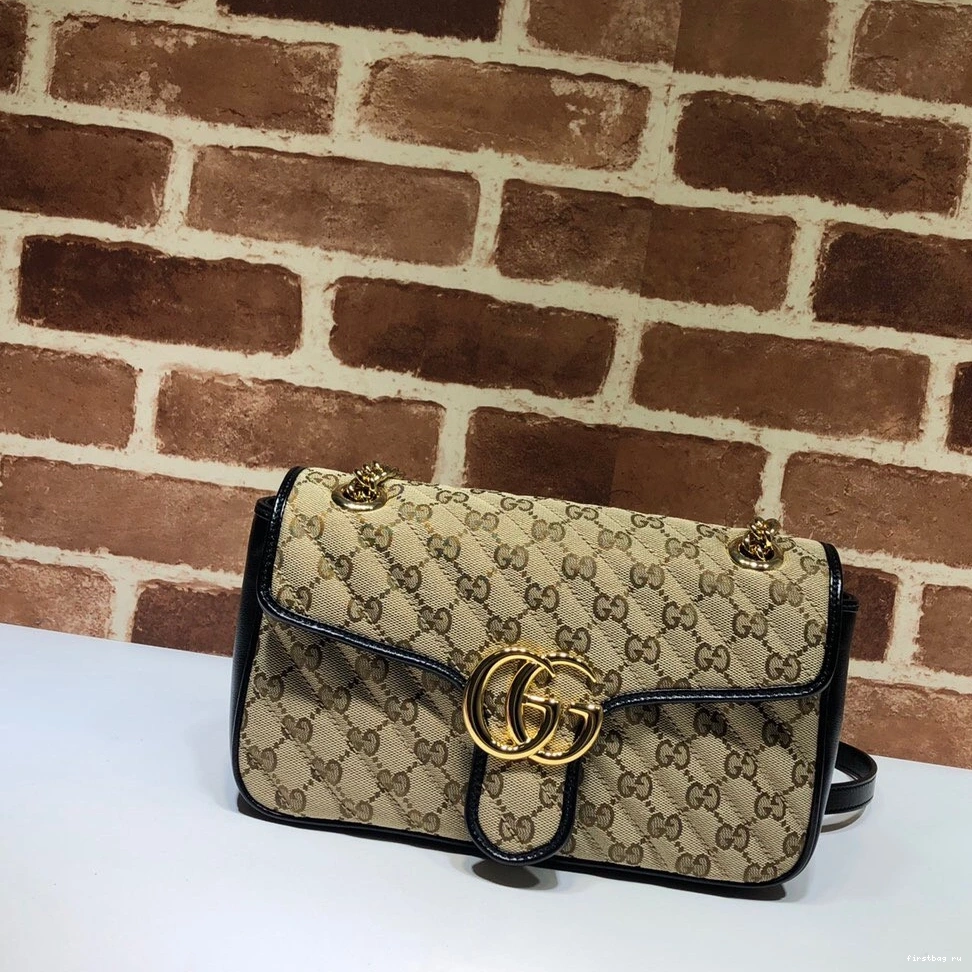 Marmont small GUCCI bag shoulder GG 0724